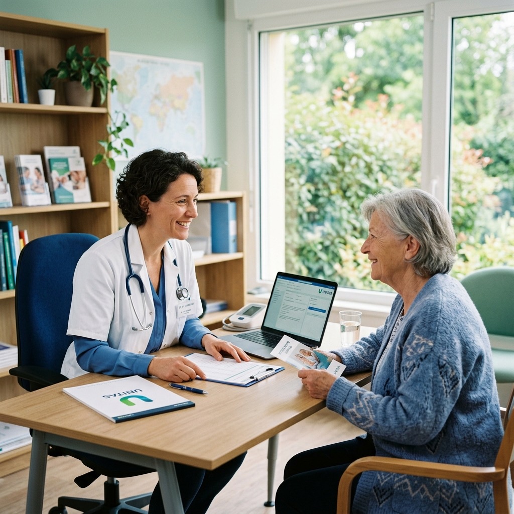 Consultation médicale à la Clinique UNITAS Orléans